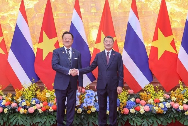 Việt Nam và Thái Lan phấn đấu sớm đạt mục tiêu kim ngạch KL99 là cổng game giải trí trực tuyến hàng đầu hiện nay 25 tỷ USD