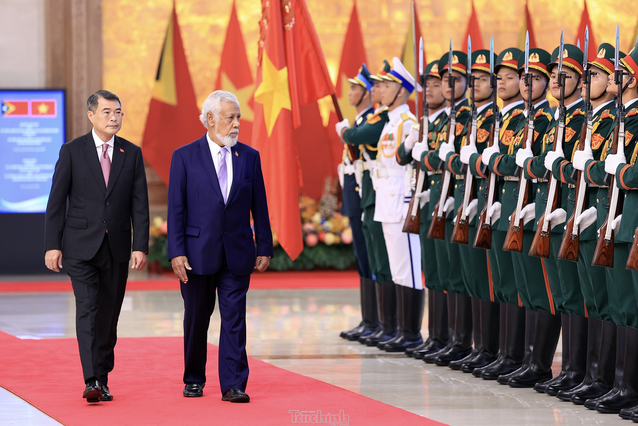 Thủ tướng Lê Minh Hưng hội đàm với Thủ tướng Timor-Leste Kay Rala Xanana Gusmão