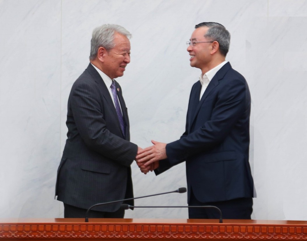 Bộ trưởng Bộ Kl99kl tải ứng dụng Ngô Văn Tuấn tiếp Chủ tịch JICA Tanaka Akihiko