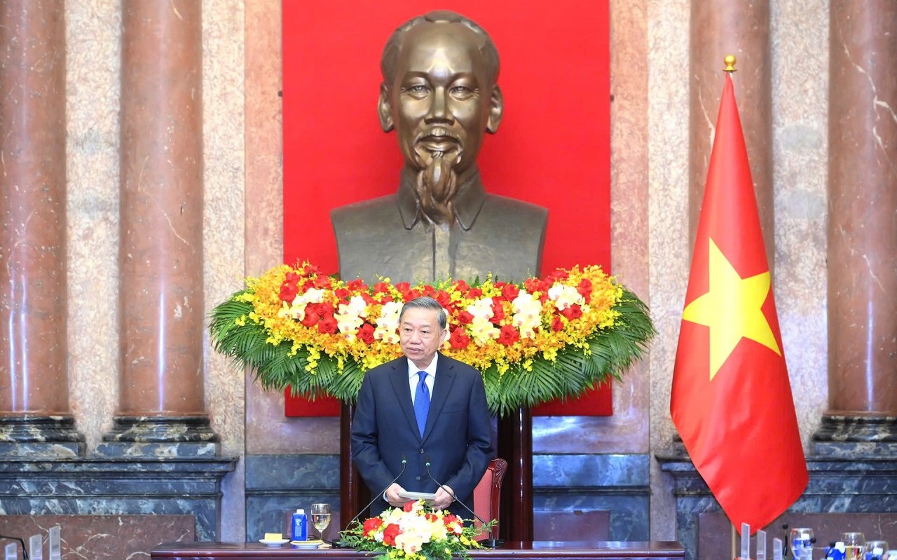Tổng Bí thư, Chủ tịch nước Tô Lâm tiếp các Trưởng đoàn tham dự Diễn đàn Tương lai ASEAN 2026