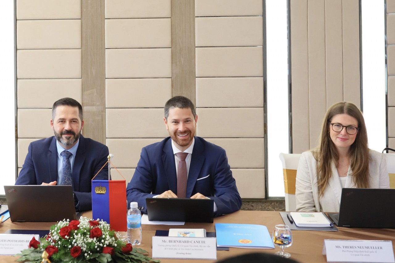 Đàm phán Hiệp định tránh đánh thuế hai lần giữa Việt Nam và Liechtenstein