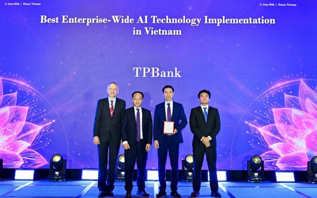 Lập hattrick tại The Asian Banker 2026: Dấu ấn công nghệ của TPBank trong dòng chảy kinh tế số