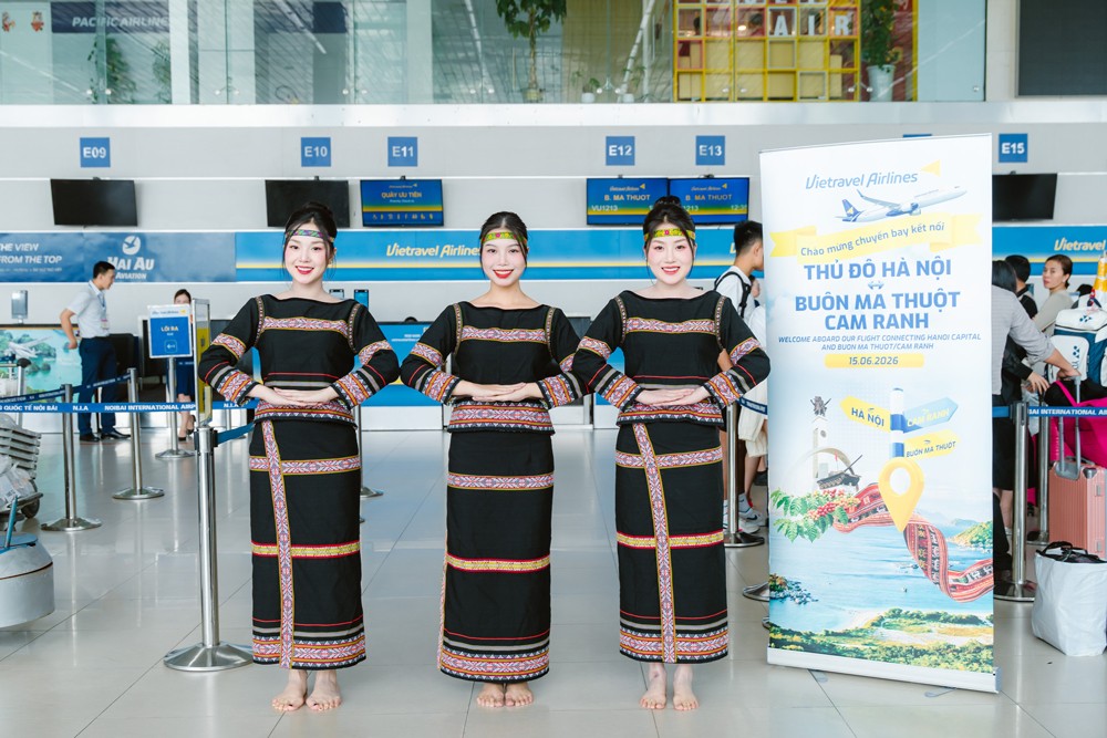 Vietravel Airlines mở rộng mạng đường bay nội địa và quốc tế trong dịp hè 2026