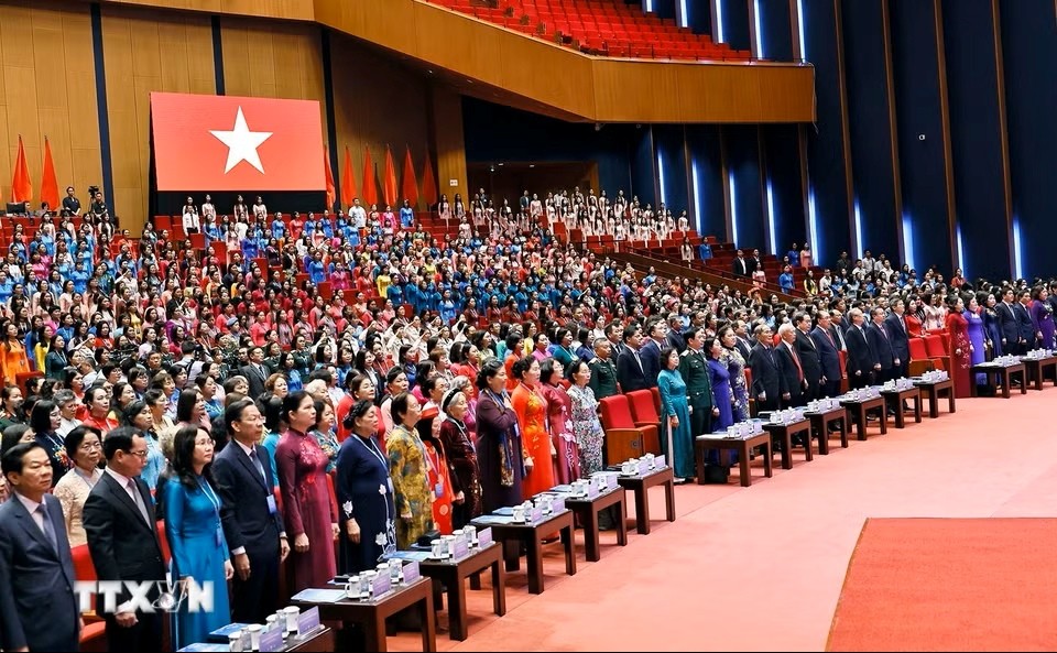 Khai mạc trọng thể Đại hội đại biểu Phụ nữ toàn quốc lần thứ XIV Khai mạc trọng thể Đại hội đại biểu Phụ nữ toàn quốc lần thứ XIV