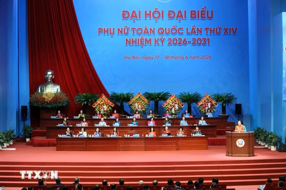 Khai mạc trọng thể Đại hội đại biểu Phụ nữ toàn quốc lần thứ XIV Khai mạc trọng thể Đại hội đại biểu Phụ nữ toàn quốc lần thứ XIV