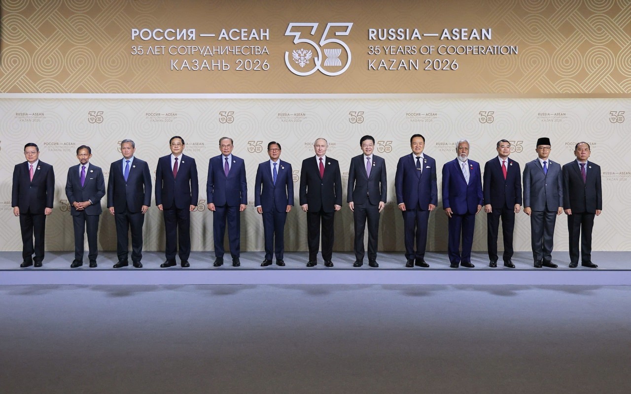 Thủ tướng Lê Minh Hưng dự phiên toàn thể Hội nghị Cấp cao kỷ niệm 35 năm quan hệ ASEAN - Nga