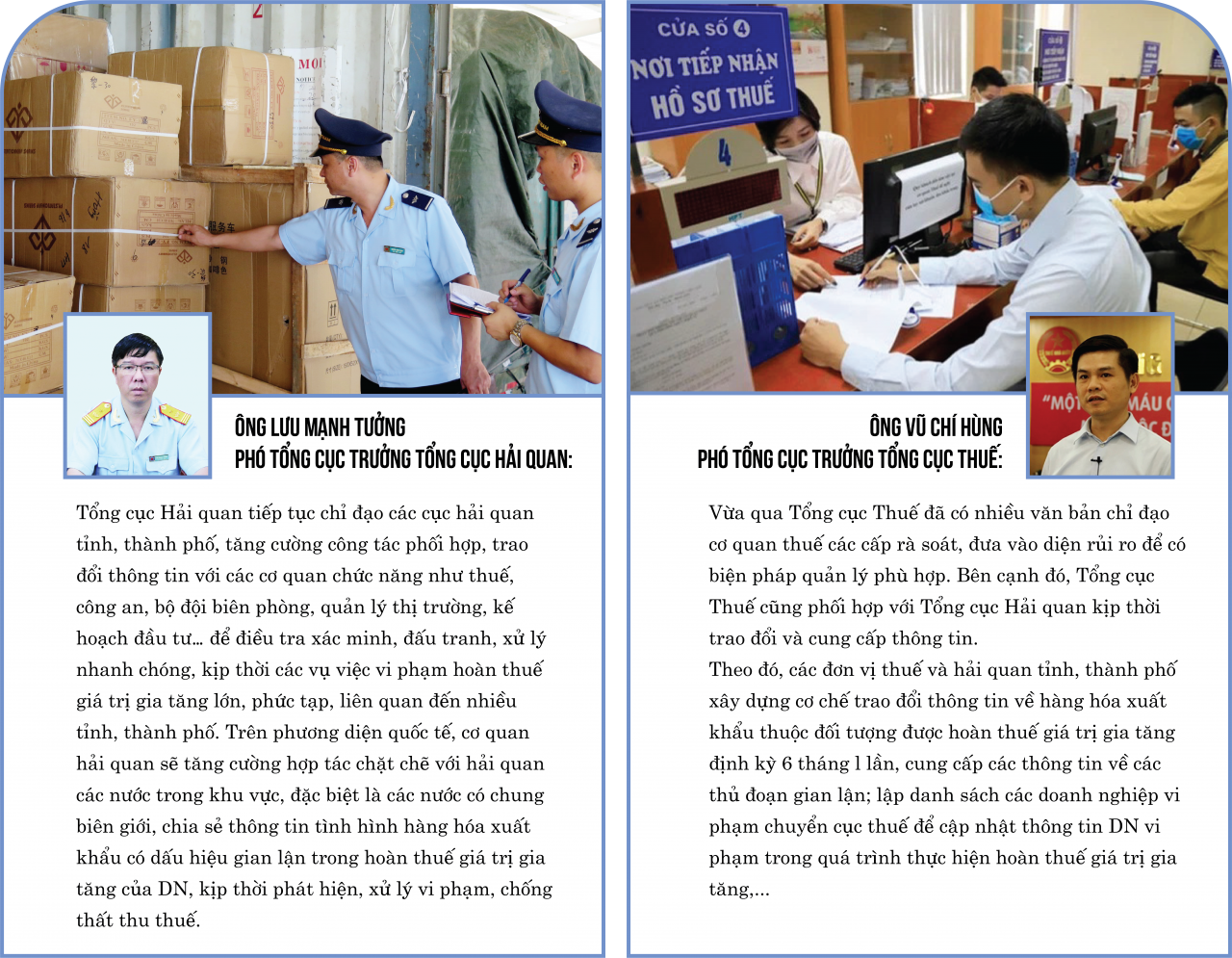Longform: Quyết liệt cuộc chiến chống gian lận hoàn thuế giá trị gia tăng Longform: Quyết liệt cuộc chiến chống gian lận hoàn thuế giá trị gia tăng